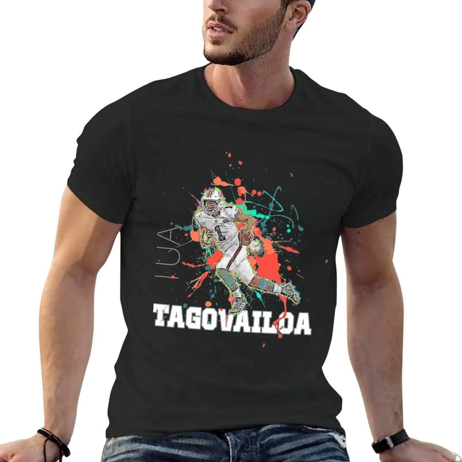 

New Tua Tagovailoa T-ShirtTUA TAGOVAILOA POP ART STYLE T-Shirt graphic t shirt custom t shirt fitted t shirts for men