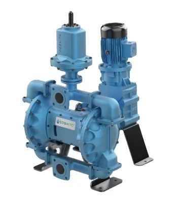 SANDPIPER Electric Double Diaphragm Pump Wastewater Treatment Explosion-Proof Motor 8 Bar Pressure 180 L/min 1 Year Warranty