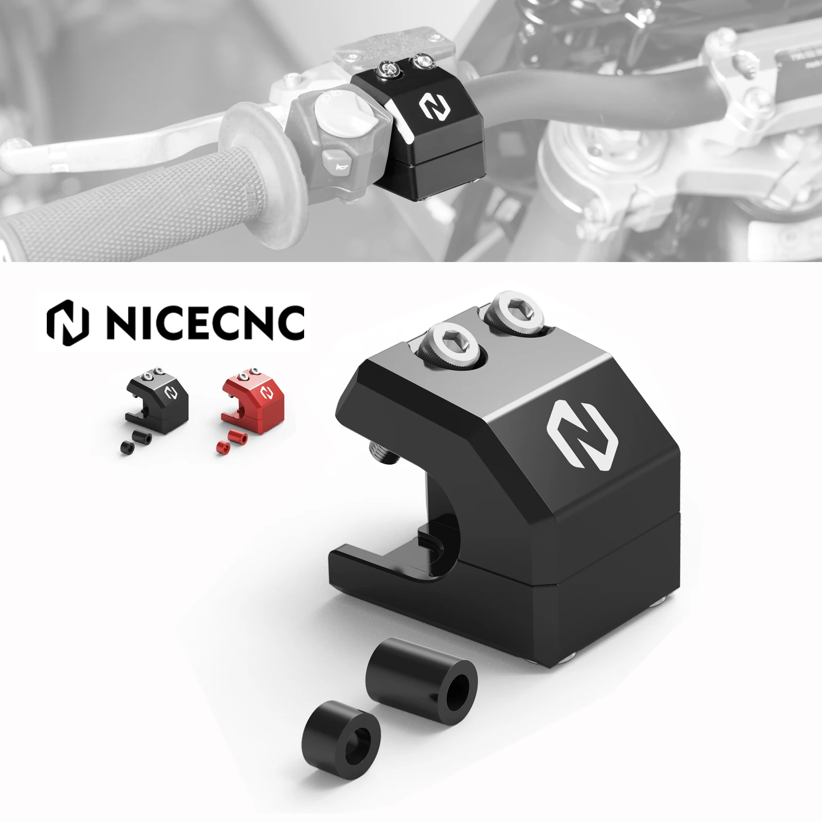 NICECNC لـ Husqvarna TE 300 2022-2024 الجبهة مخلب أسطوانة رئيسية حامي المشبك عدة FE 350 501 TE FE 250 300 350 400 450 501