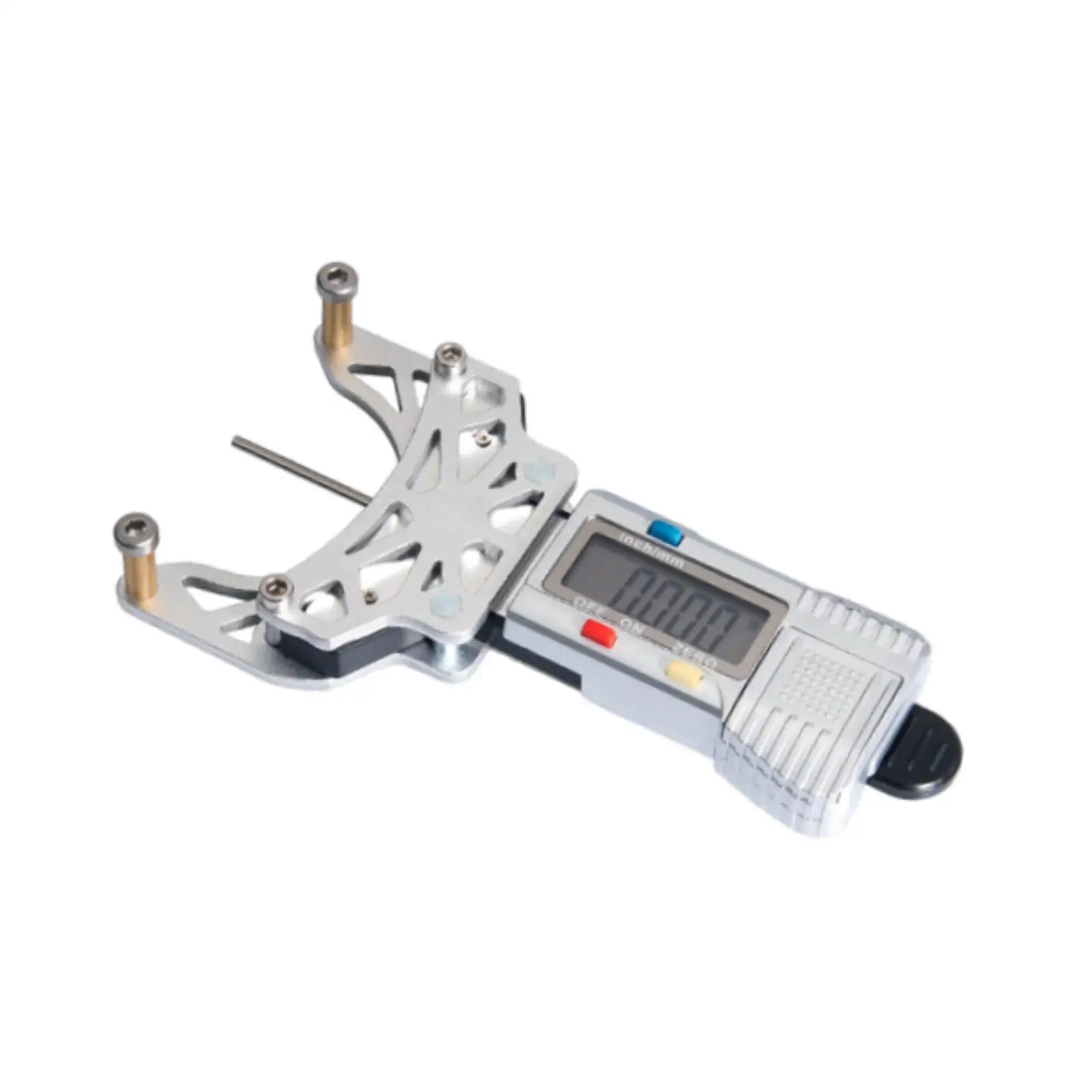 مقياس توتر الحزام للطابعات ثلاثية الأبعاد سهلة القراءة تحسين دقة القراءة إطار من سبائك الألومنيوم أداة توتر الحزام عالية الدقة