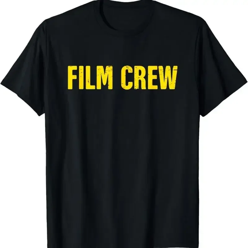 Film Crew Distressed Filmmaker T Shirt