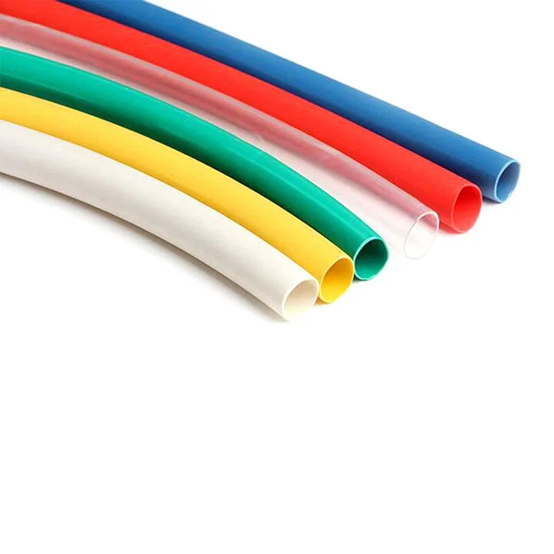 BOGOF 1m 2:1 Heat Shrink Tube Polyethylene Insulated Sleeve Wrap 11~70mm 600V Thermoresistant Shrinkable Tubing Cable Protector