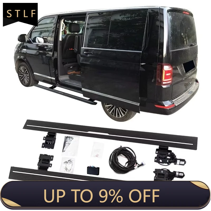 

Electric Running Boards Retractable Aluminum Alloy For VW Multivan 2012-2024 MPV Side Steps with Carry Bag
