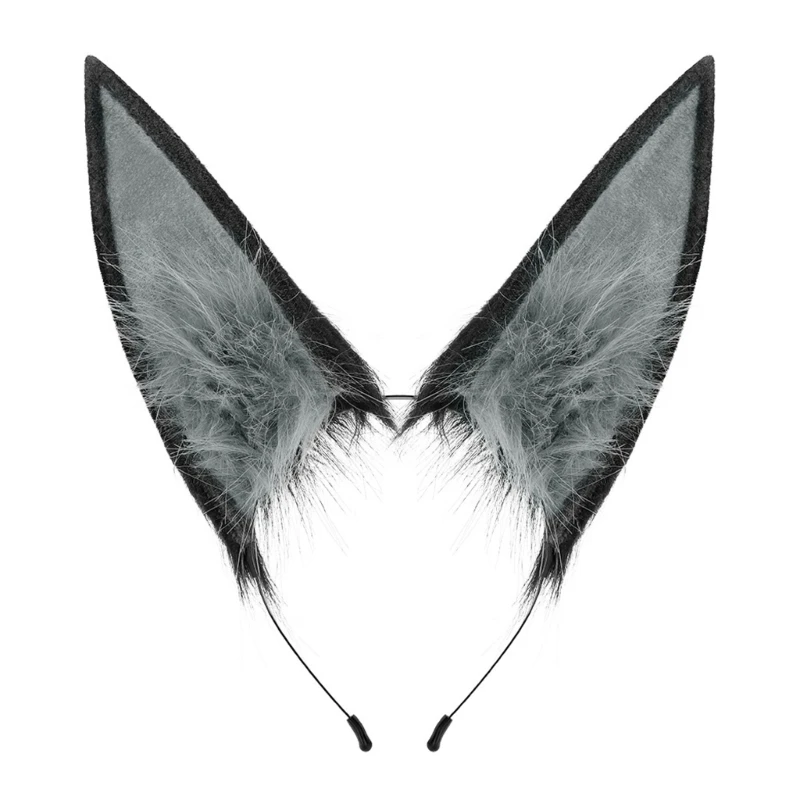 

Furry Rabbit Ears Headbands Hair Decoration For Themed Parties Costumes