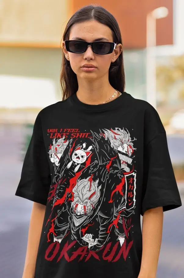 Dandadan Okarun T-shirt Okarun Momo Ayase Gift Exclusive Shirt All Size image 3