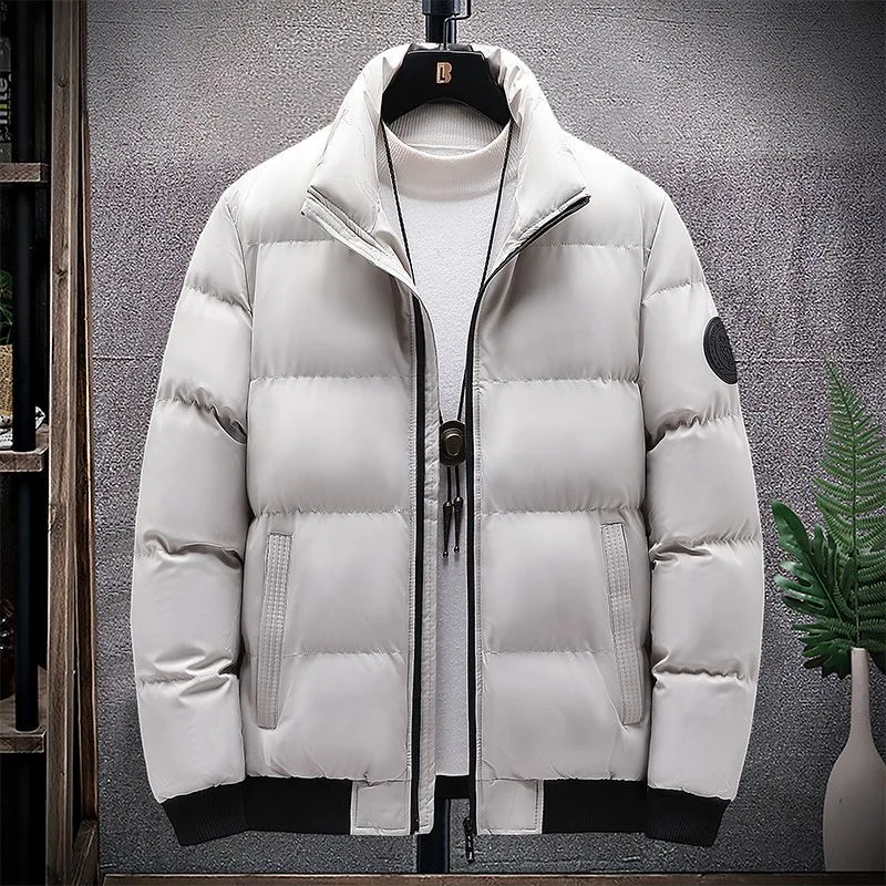 2024 Autumn/Winter Fashion Thickened Warm Large Size Cotton-Padded Jacket For Men Casual Loose Comfortable High Quality Coat 8XL