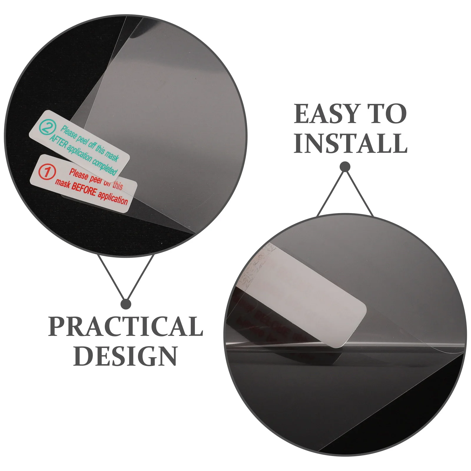 

10pcs Etc Sticker For Car Windshield Static Adhesive Mounting Tool Universal Vehicle Interior Accessory Waterproof Dustproof