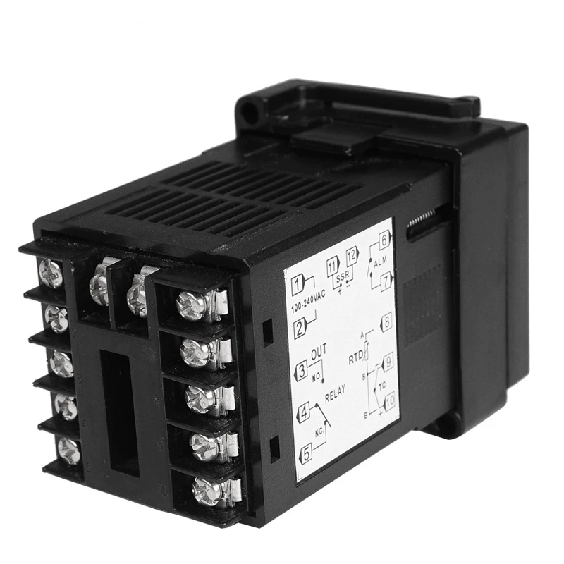 SINOTIMER MC101 Display Digital Controlador De Temperatura PID Modos Celsius/Fahrenheit Transdutor De Entrada Do Sensor Saída SSR