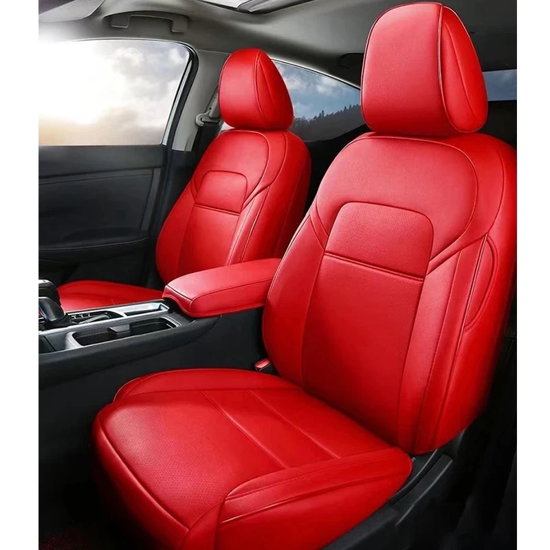 Car Seat Cover Leather Specific Customize for Tank 500 Gasoline Version Full Covered with Front and Rear Full Set