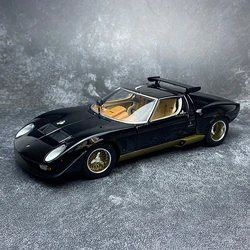 KYOSHO 1:18 Lamborghini Miura P400 Murat SV Alloy car model collection gift for friends  and family  Yellow 08317Y Red 08317RG