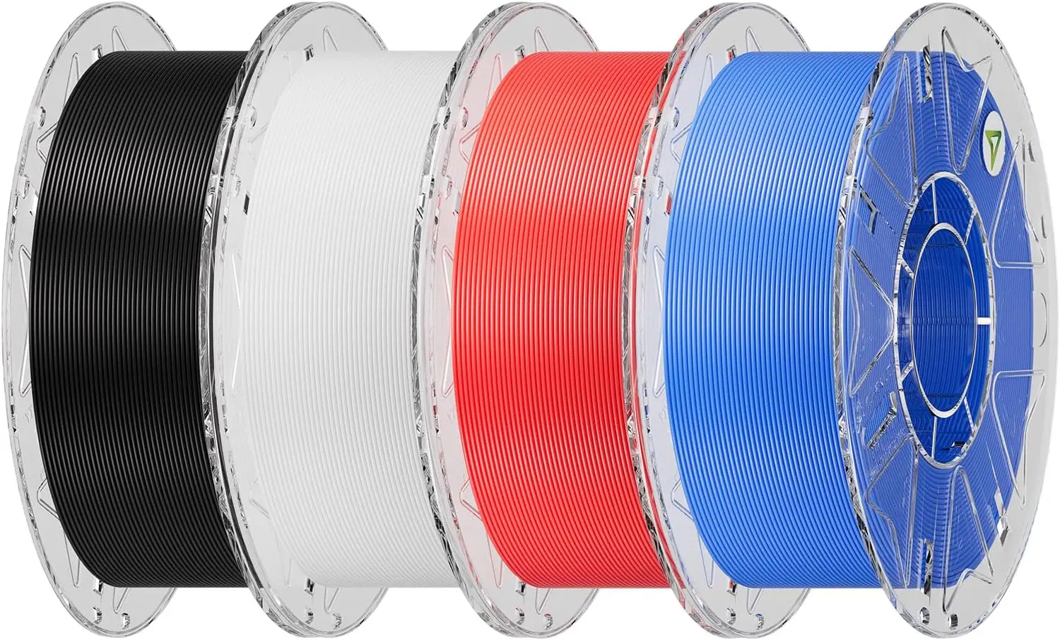 

Высокоскоростная PLA-нить 1.75 мм, 4 кг в упаковке, с RFID-технологией для автоматической настройки, точность ±0.03 мм, черный, белый, красный, синий