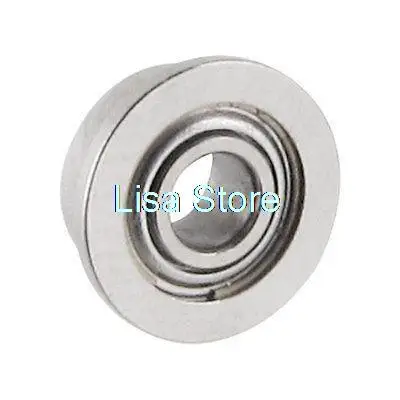 Silver Tone Sealed Flanged Ball Bearing 2mm x 5mm x 2.3mm F682ZZ F682-2Z