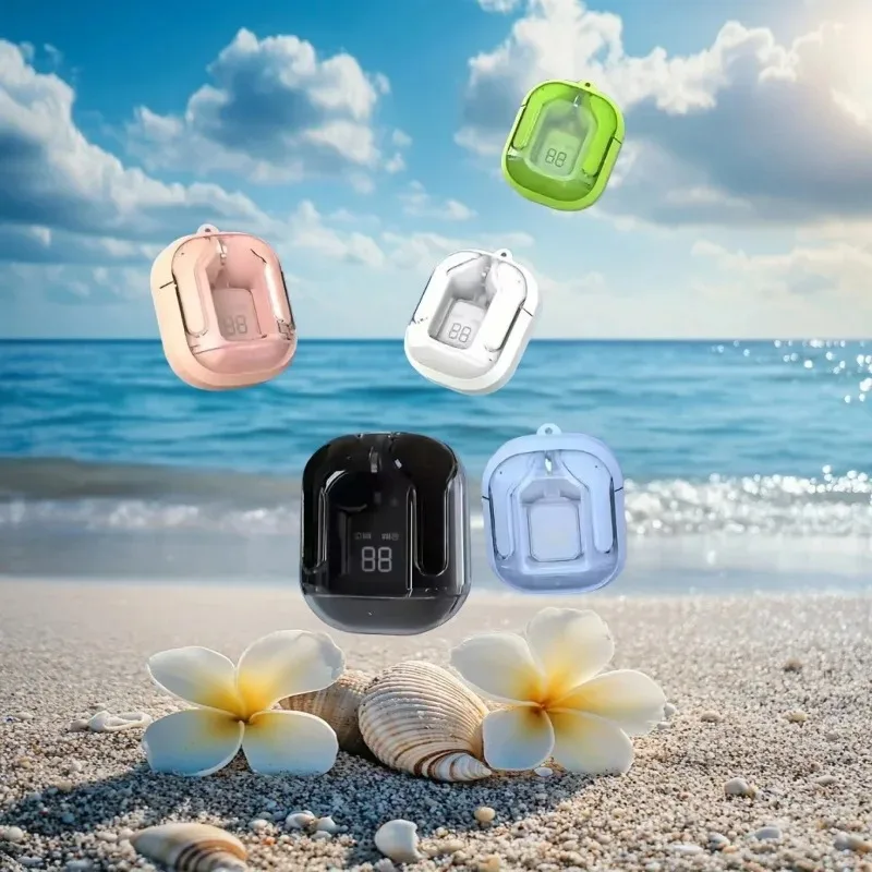 (Buy Headset Get Protective Case + Lanyard) T2 TWS Gaming Earbuds Bluetooth 5.3 Noise Reduction HD HiFi Stereo Wireless Earphone