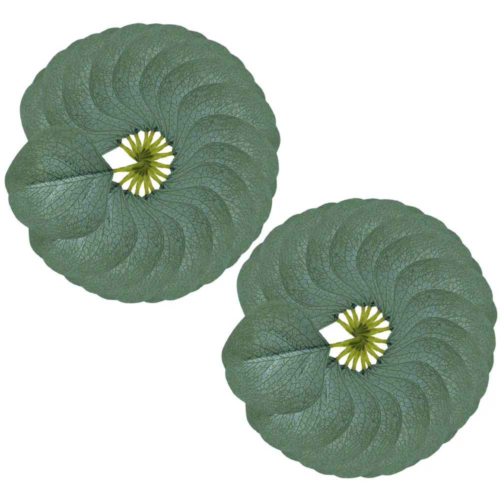 

400Pcs Simulation Eucalyptus Leaves Bulk Artificial Greenery Decor Wreath Garland Home Gathering Photography Props