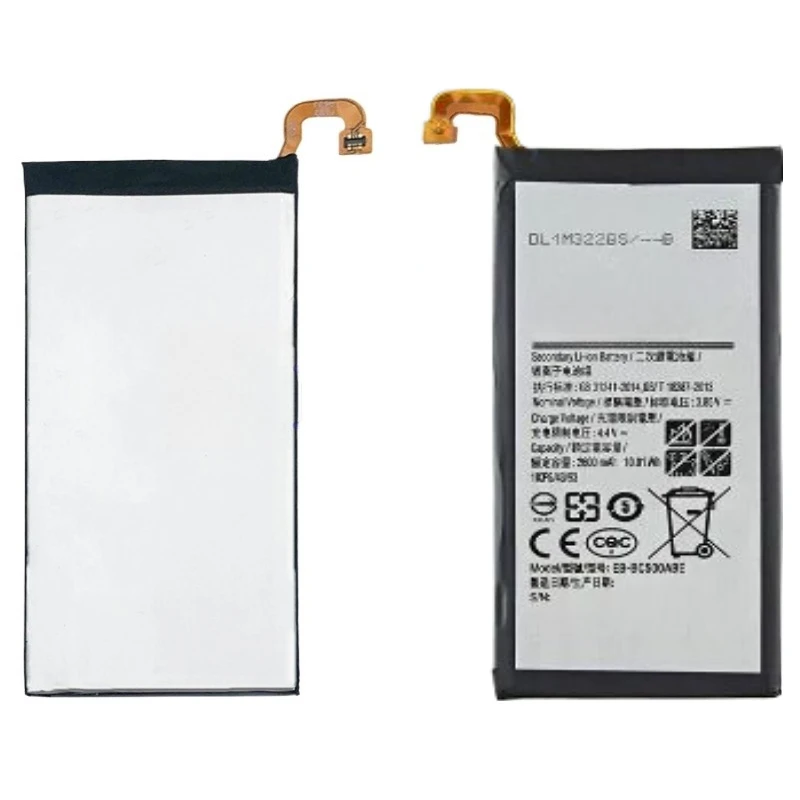 Hochwertiger, brandneuer Ersatz-Handy-Akku EB-BC500ABE 3,85 V 2600 mAh für Samsung Galaxy C5 SM-C5000