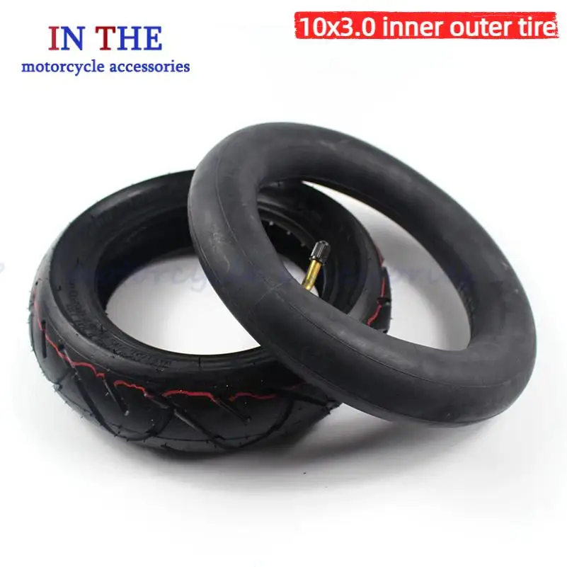 

HOTA 80/65-6 Внутренняя внешняя шина для электрического скутера, электронного велосипеда 10x3,0-6, утолщенная, расширенная, жесткая, износостойкая, дорожные шины, внутренние камеры