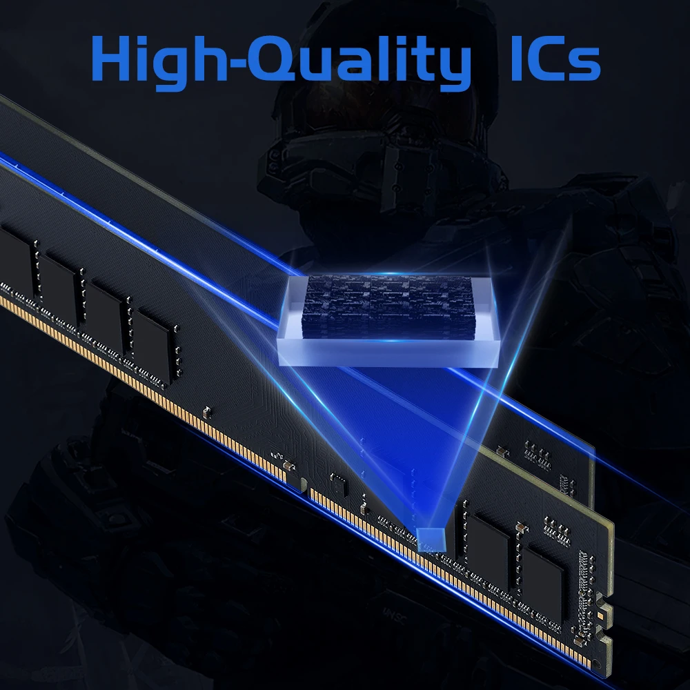 Netac Memory Ram DDR4 3200MHz 3600MHz Dual Channel 8GB 16GB DDR4 XMP2.0 Memory 288Pin UDIMM with Heatsink for Desktop image 4