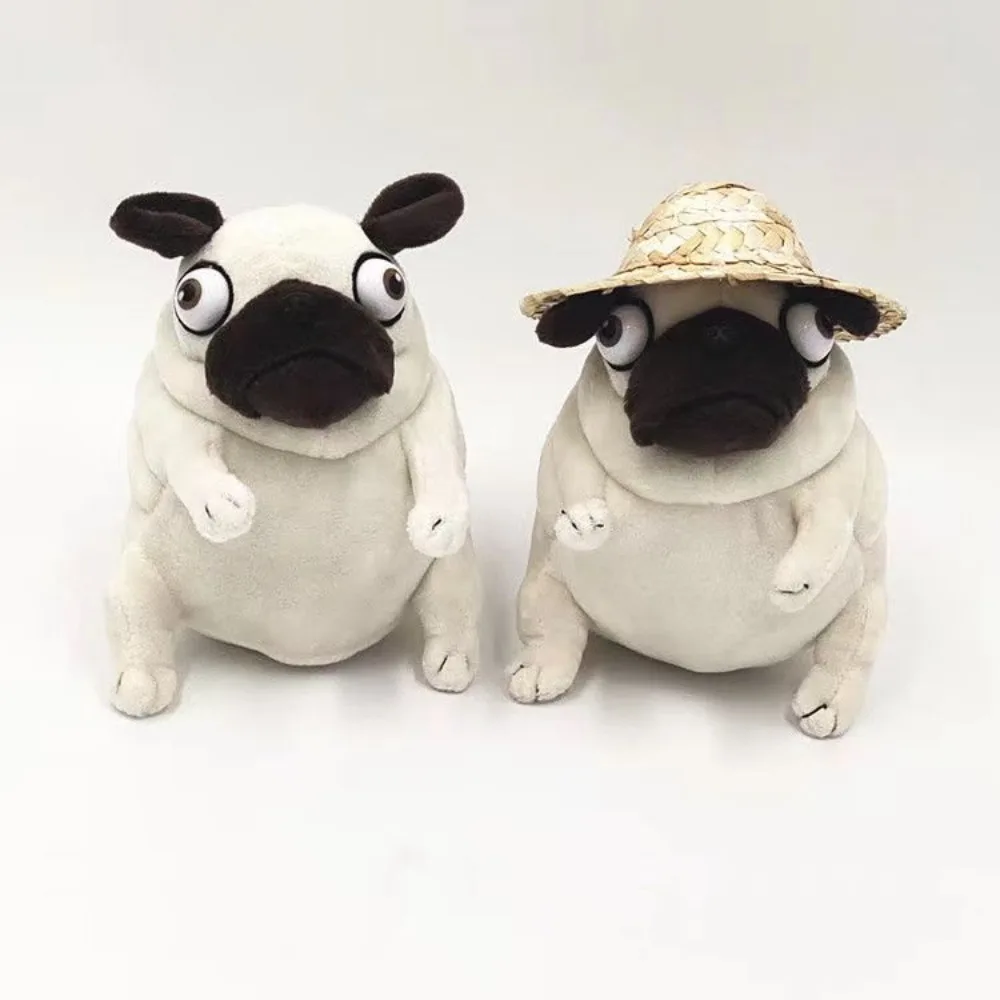 Cartoon Pug Dog Dog Octopus Simulation Animal Model Fat Sand Sculpture Puppy