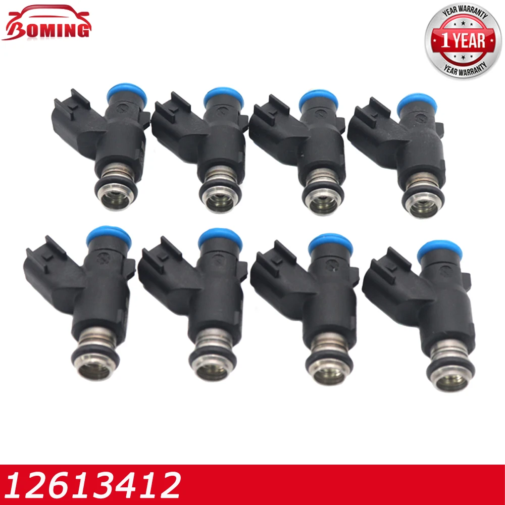 12613412 83211218 8PCS NEW Car Fuel Injectors For CHEVROLET SILVERADO 2500/3500 EXPRESS 2500/3500 For GMC SAVANA 2500/3500/4500