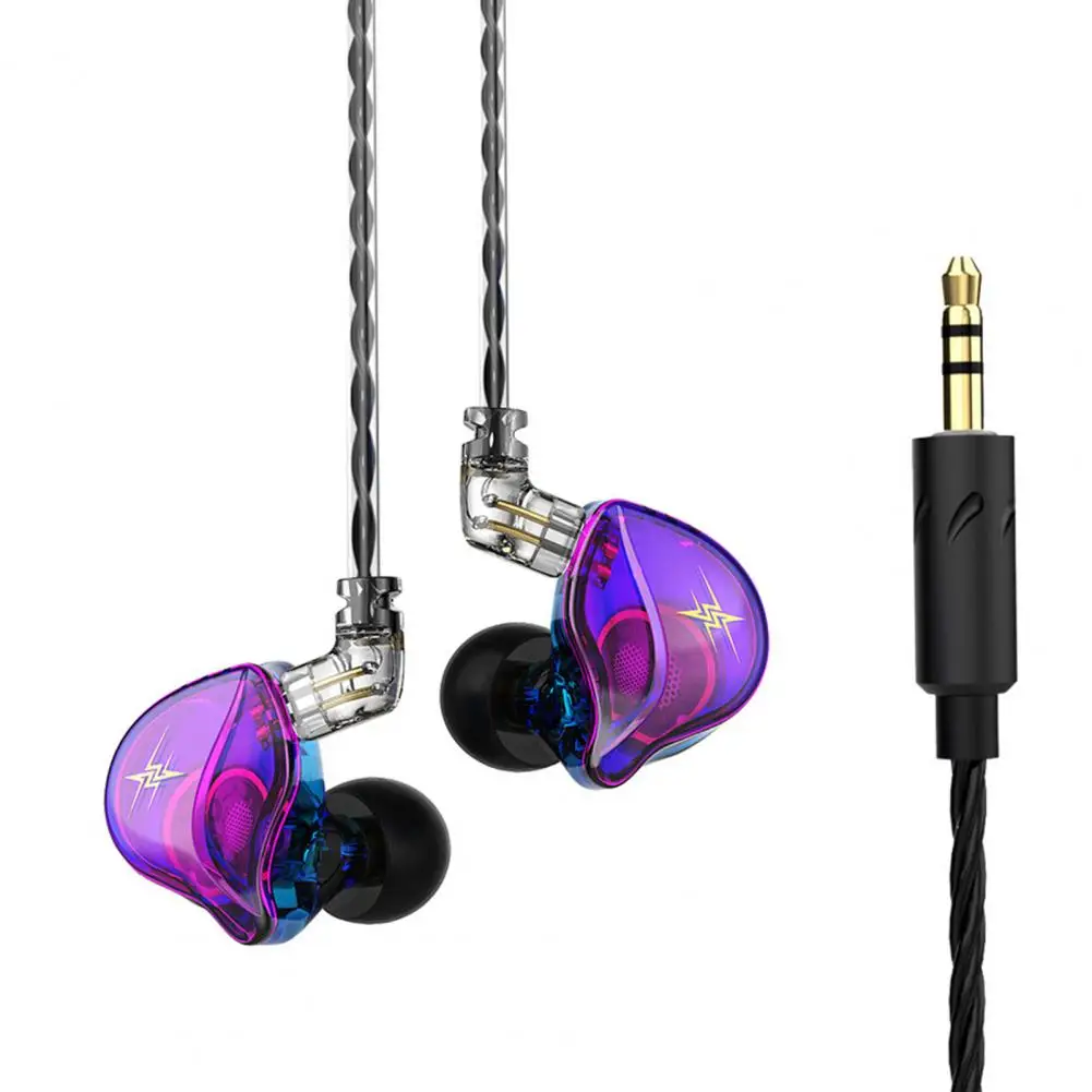 Sound Wired Headphones In-ear Wired Headphones with Noise-cancelling Microphone for Sports Stage