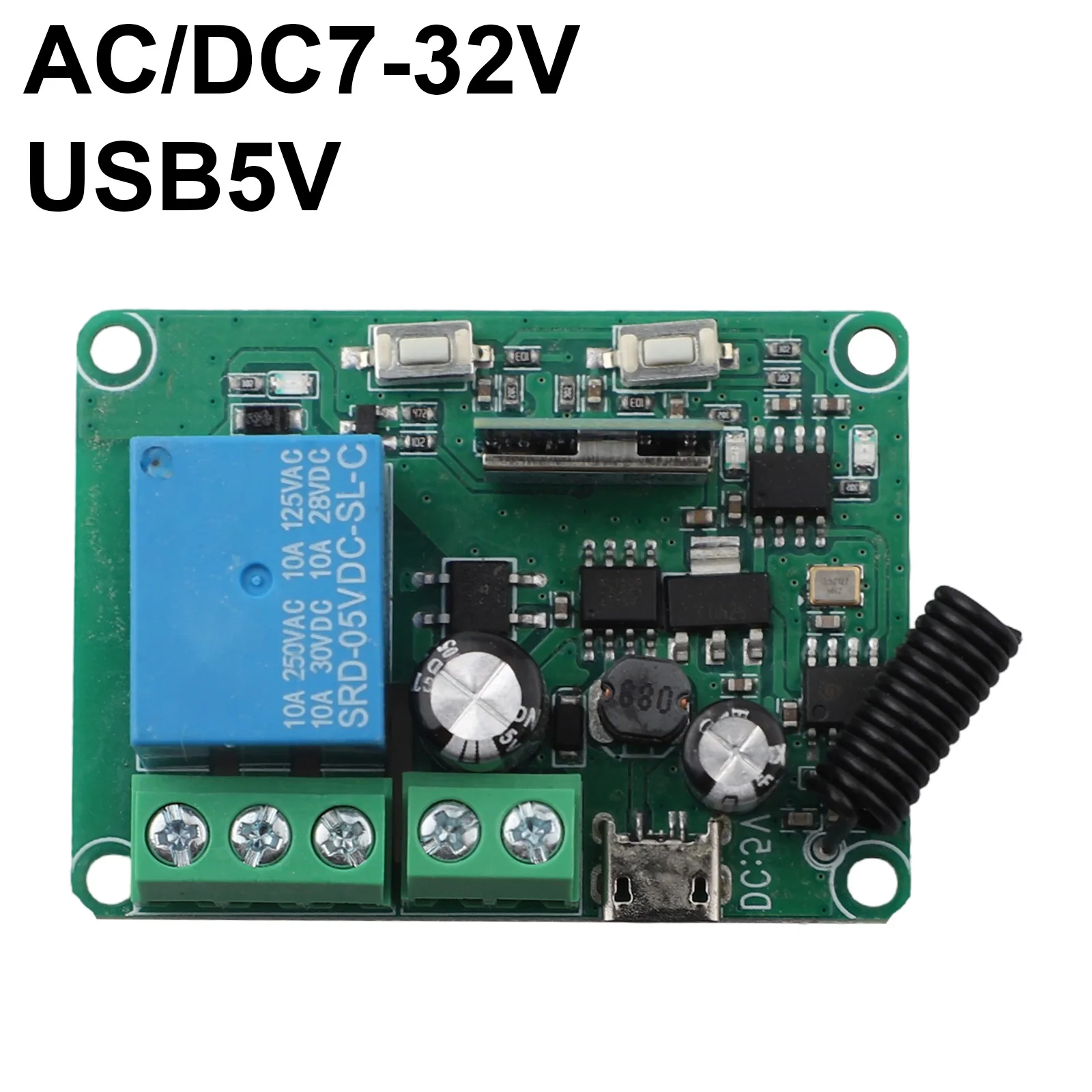 For Zigbee Relay Switch For Tuya For Smart For Life APP For Voice Control AC DC 7-32V Home Automation Controller