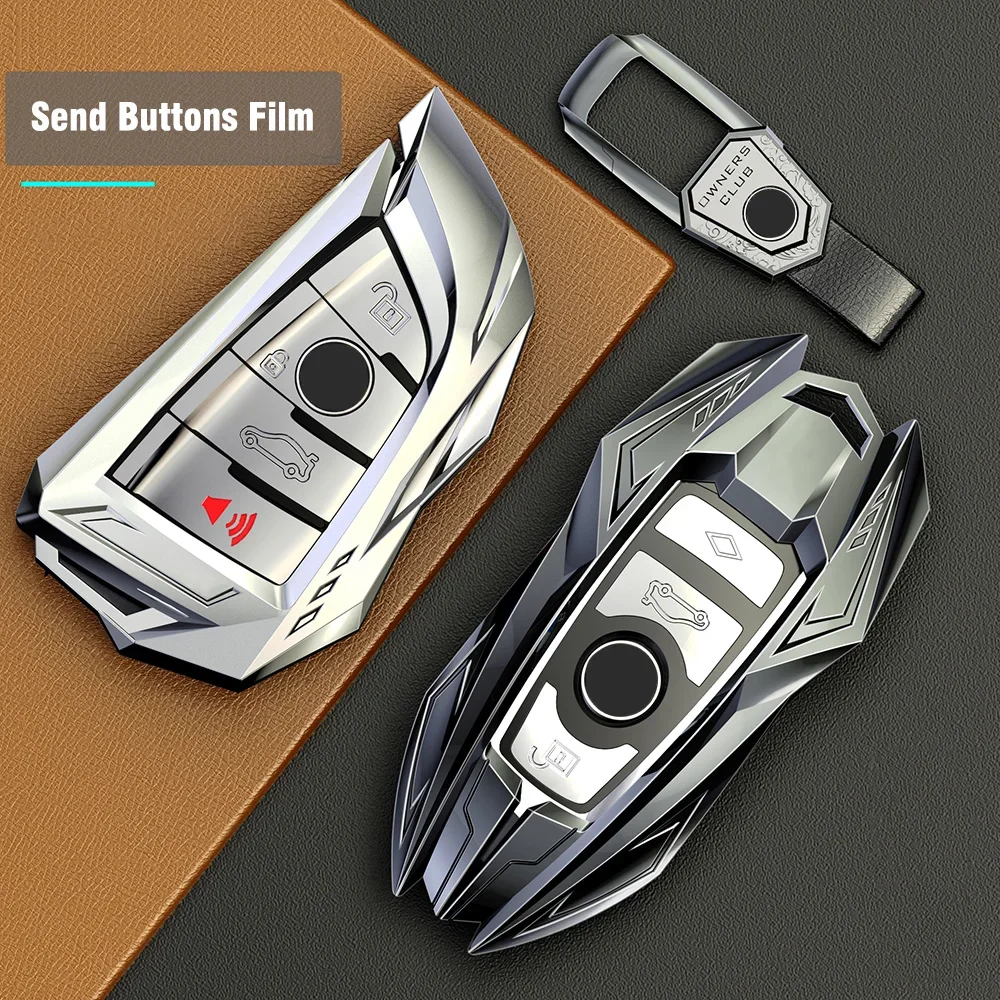 

Zinc Alloy Car Key Case Cover For BMW X1 X3 X4 X5 F15 X6 F16 G30 7 Series G11 F48 F39 520 525 F30 118i 218i 320i Car Accessories