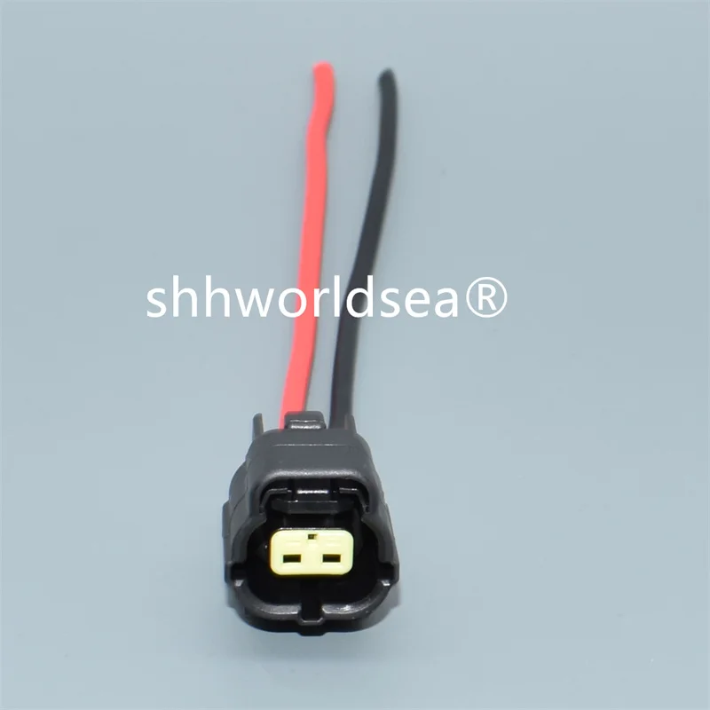 2 Pin 1.8 Series Auto Waterproof Wire Black Male Female Connector Auto Wiring Plug With Terminal 174354-2 174352-2