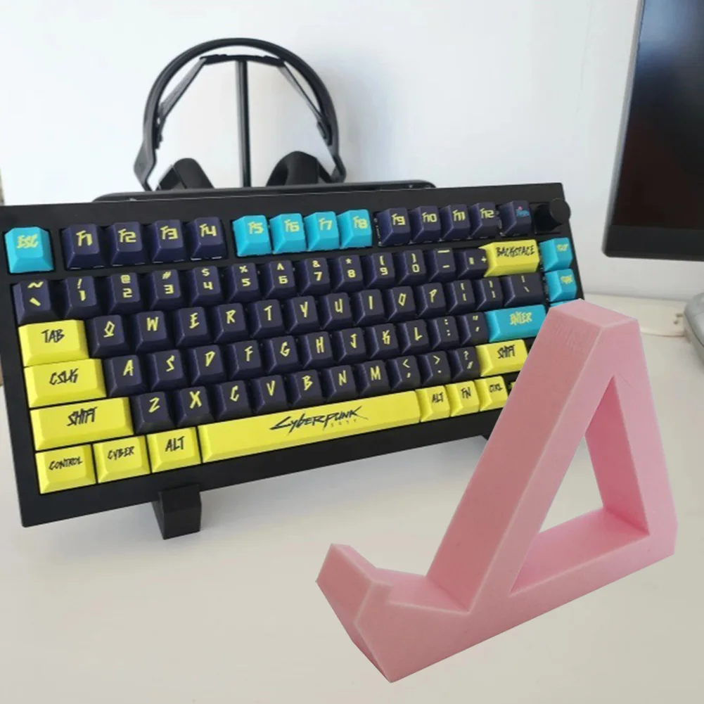 1Pair Keyboard Holder 3D Printing Display Stand for Mechanical Keyboard Layer Rack Tray Computer Accessories