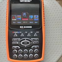 3.5 inch TFT LCD SATHERO SH-820HD optional DVB-T2 DVB-2 DVB-C CCTV Tester AHD Satellite Finder Signal Meter
