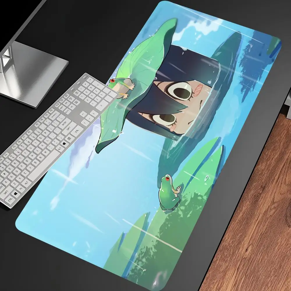 Tsuyu Asui Mouse Pad Anime game mause pads cs lol XXL Home HD Computer Desk Mats Carpet Gamer Office Laptop Boys Girls Friends H