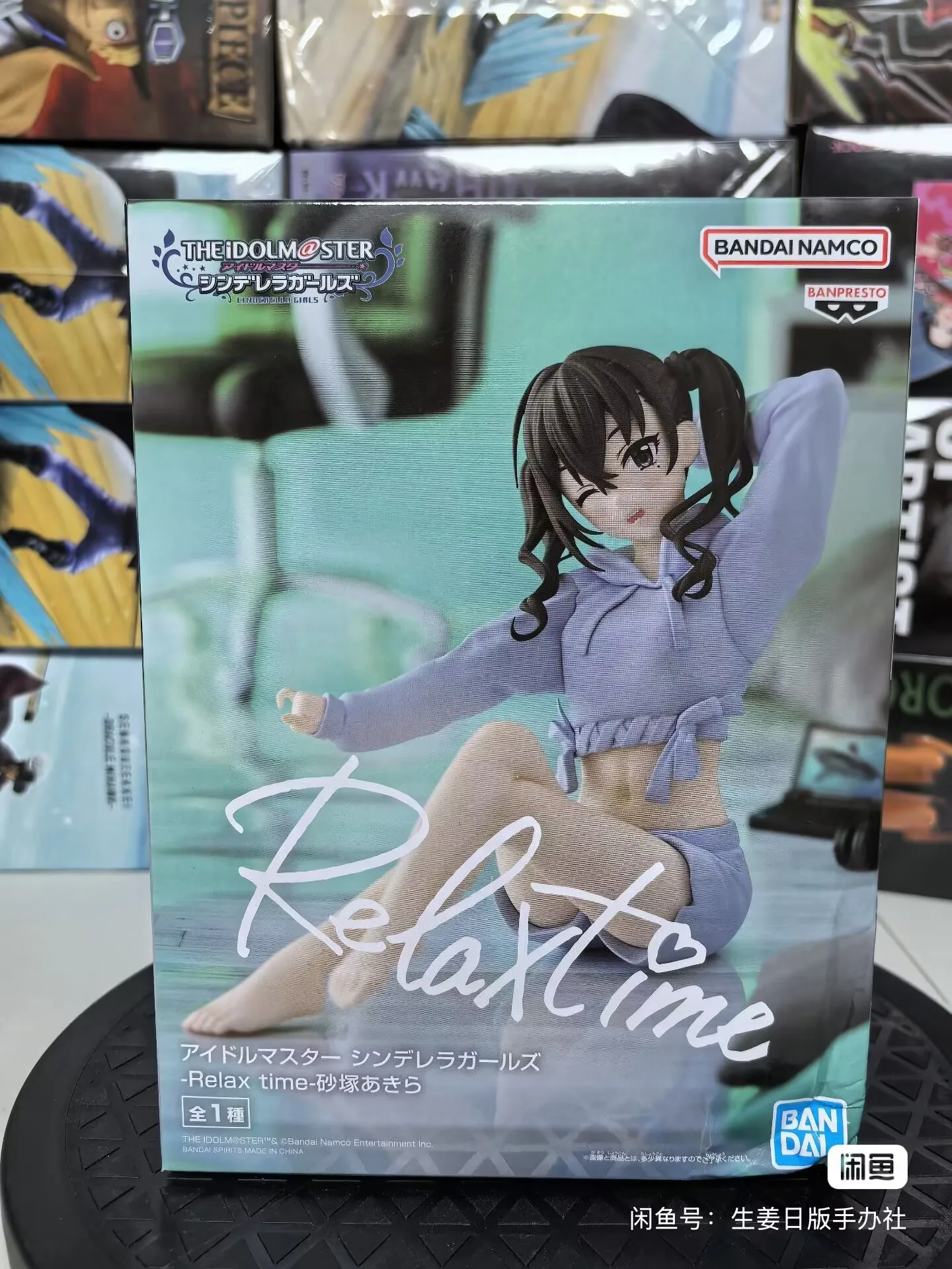 

Bandai Original Relax Time Sunazuka Akira THE IDOLM@STER CINDERELLA GIRLS Фигурка аниме ПВХ Модель Коллекционные игрушки подарки