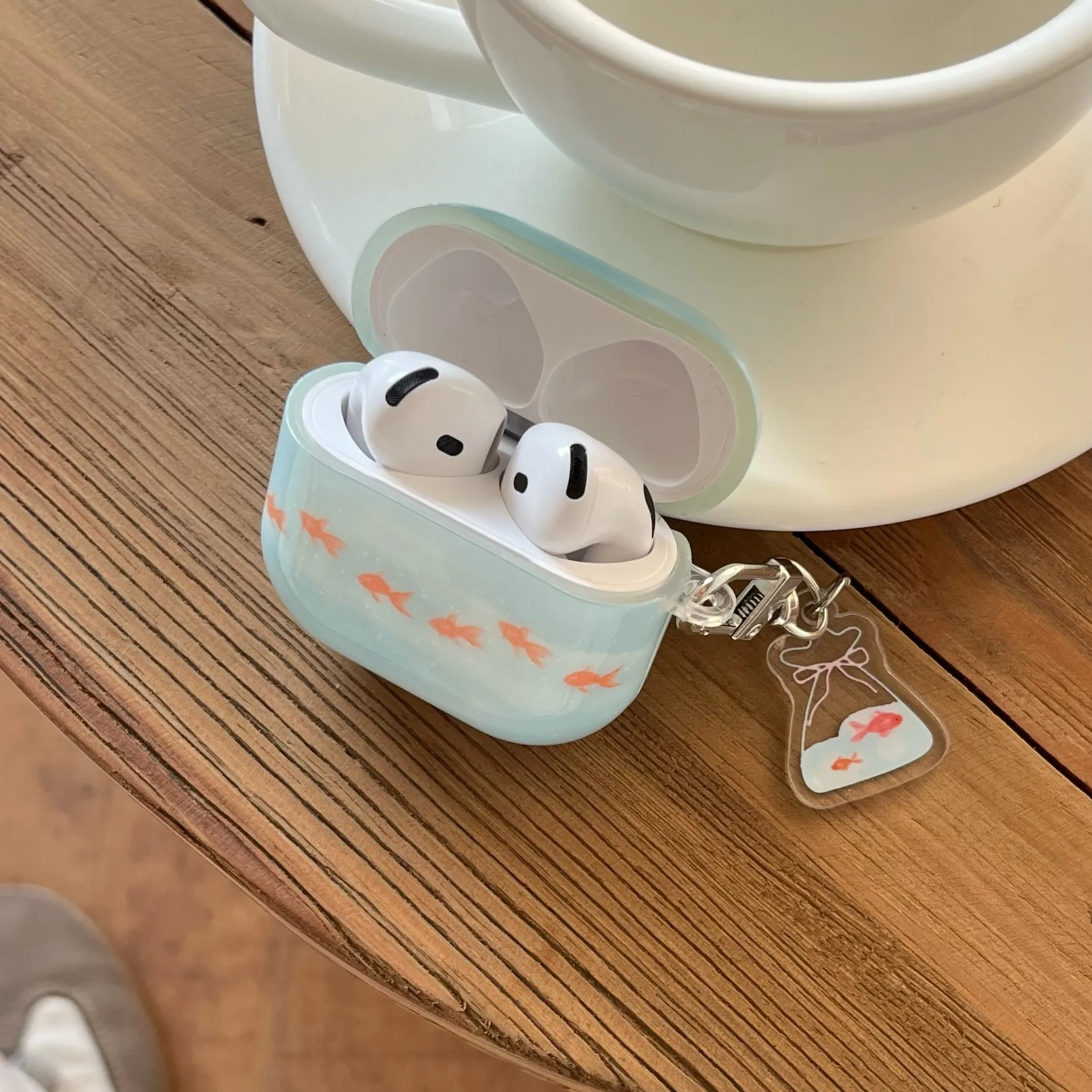 A Row Of Goldfish +…