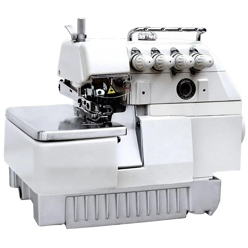 High Speed Four 4 Thread Overlocker Industrial Overlock Sewing Machine