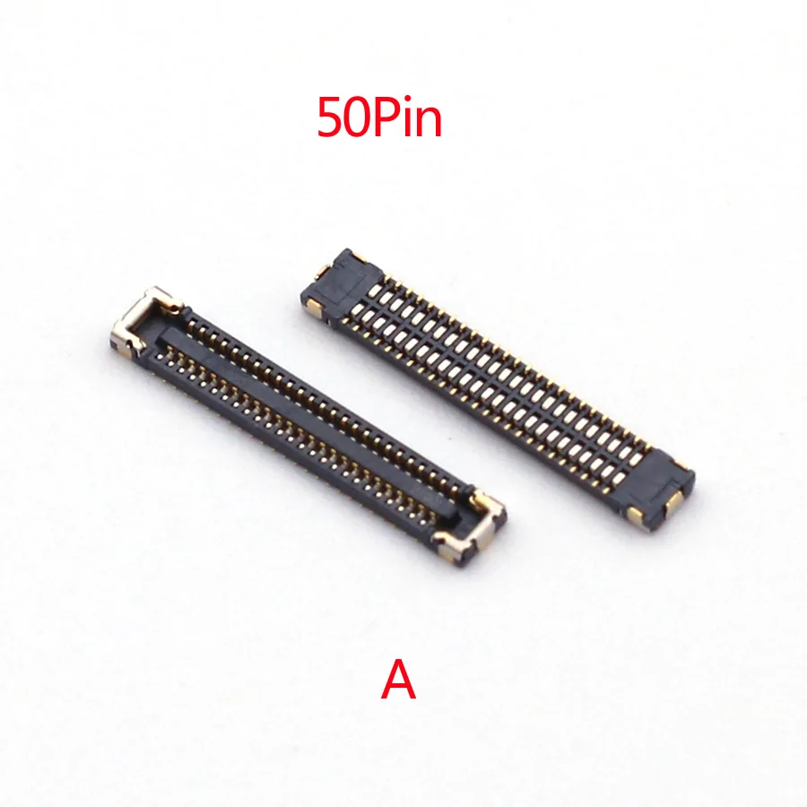 2Pcs 20 30 40 50 Pin LCD Display Screen FPC Connector On Motherboard For Tecno Ltel Oraimo Infinix USB Charger Charging Port