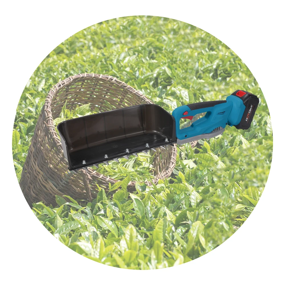 

21V Cordless Electric Tea Picking Machine Portable Mini Hedge Trimmer And Grass Shears With Lithium Battery