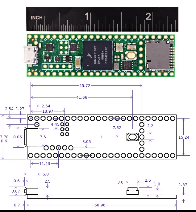 Teensy 4.1 DEV-16771 iMXRT1062 Teensy 4.0 Teensy4