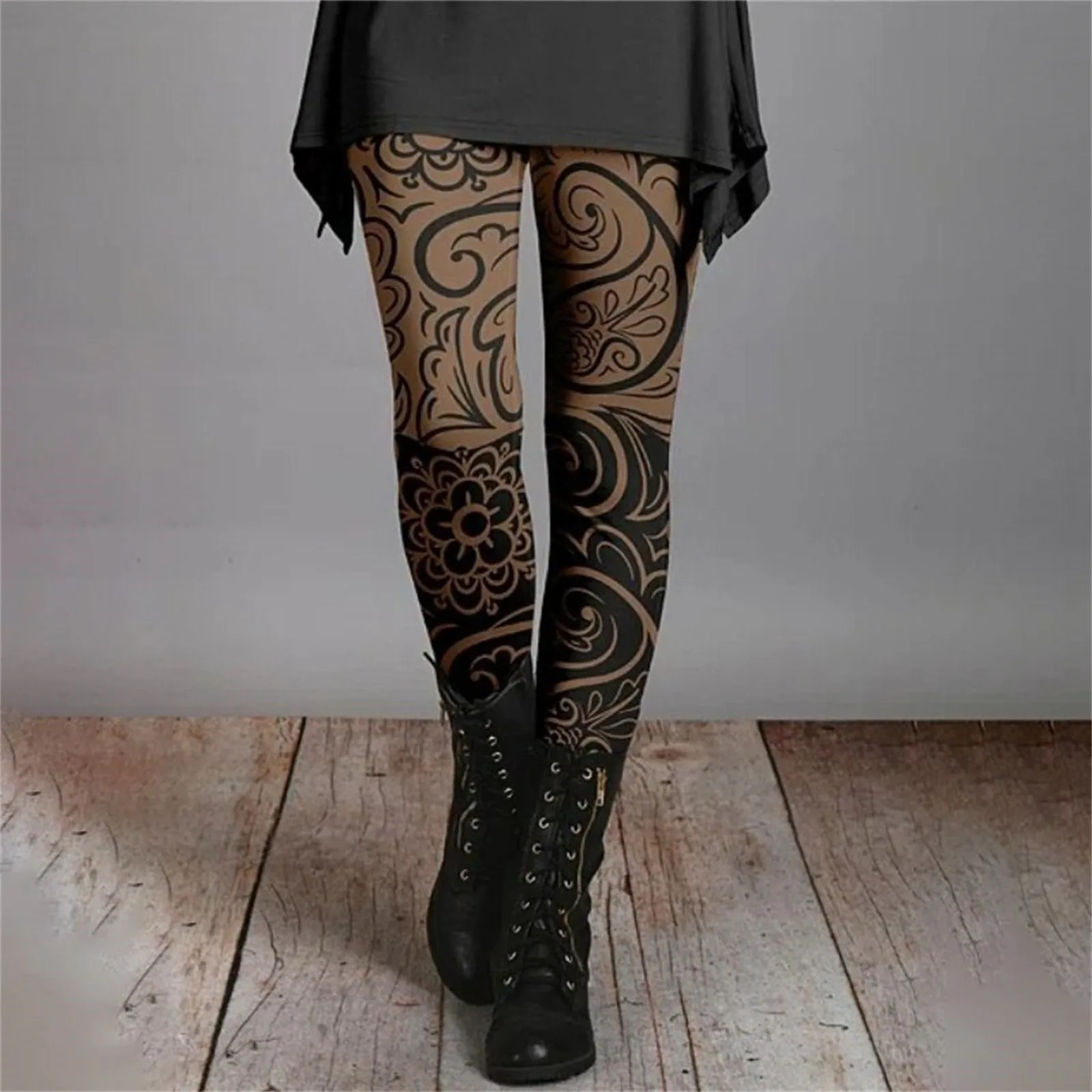 Nylon And Leggings for Women Women\'s Autumn And Winter Leggings Artistic Women Summer Clothes Hot Leg Warmers for Women 80s