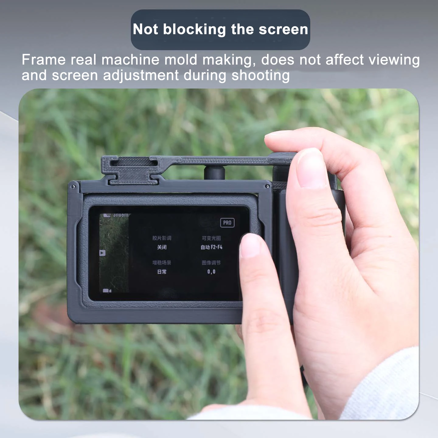 

Street Grip Vlog Holder Combo Camera Grip Holder For DJI Osmo Action6 Camera Grip 3D Printing Camera Accessories