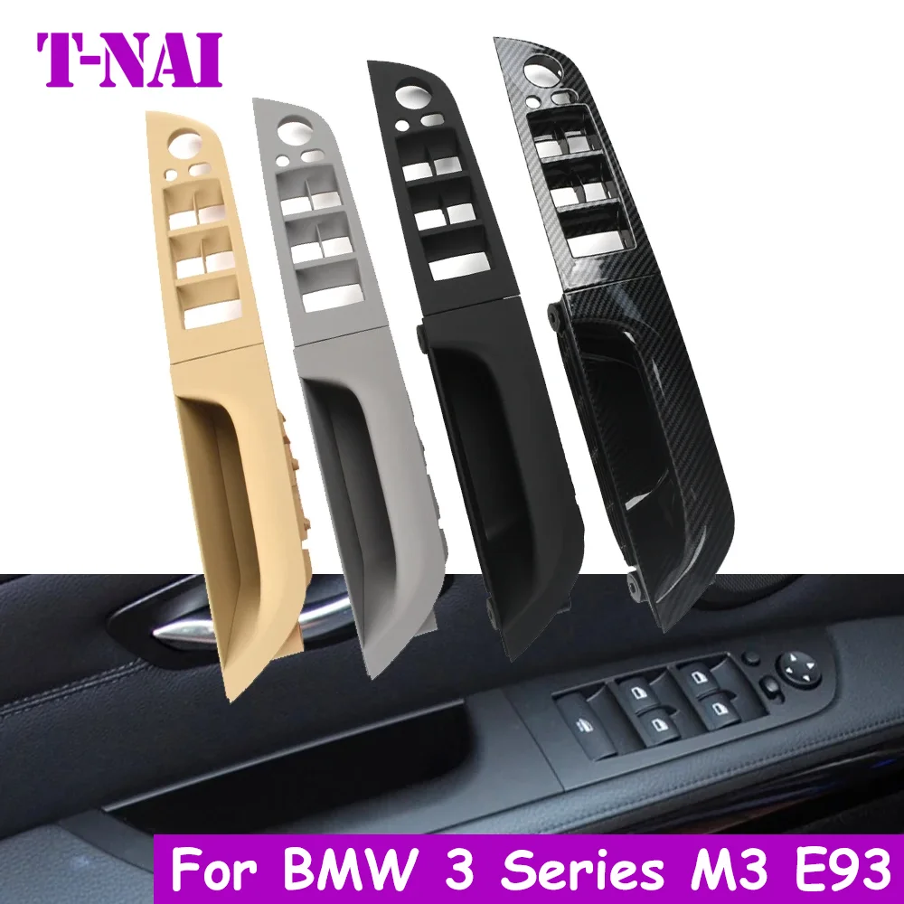 LHD Car Interior Door Armrest Window Switch Cover Panel Trim For BMW 3 Series M3 E93 Convertible Cabriolet 320i 325i 330i 335i