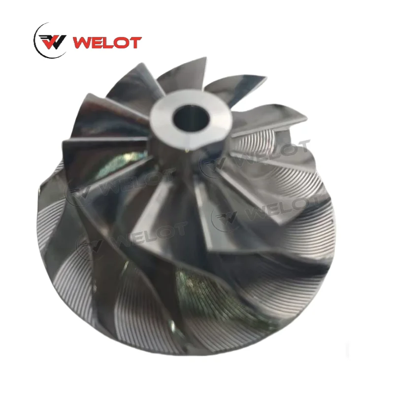 MFS الخام 11 + 0 شفرات GT1749V عجلة ضاغط توربو 760220 أجزاء التوربينات 9681896180 مناسبة لبيجو 807 2.0 HDi 100Kw إلى 2007