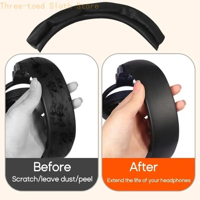 ATH-M50Xの快適なヘッドフォンヘッドバンドクッションM30x-M40X M20X-ヘッドセットE74A