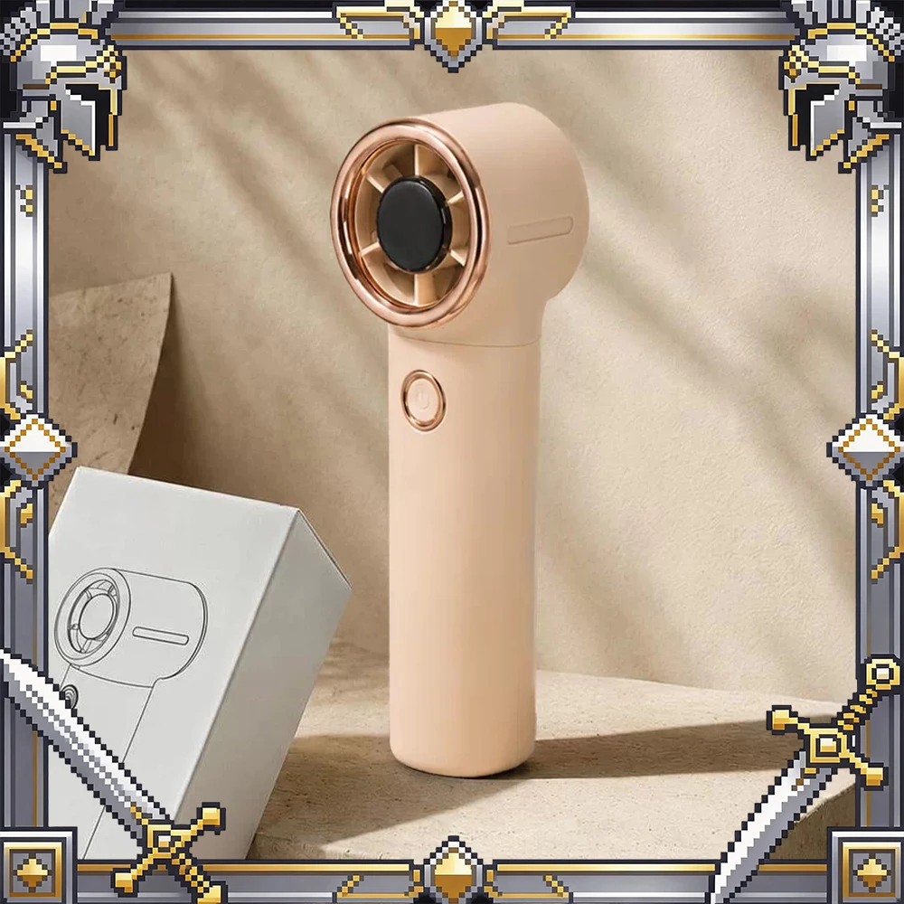 VNEEDTUTU MINI Handheld Small Fan 20000 Rpm High Speed Motor Handheld Fan Long Battery Life Of 18 Hours Light Weight For Gifts