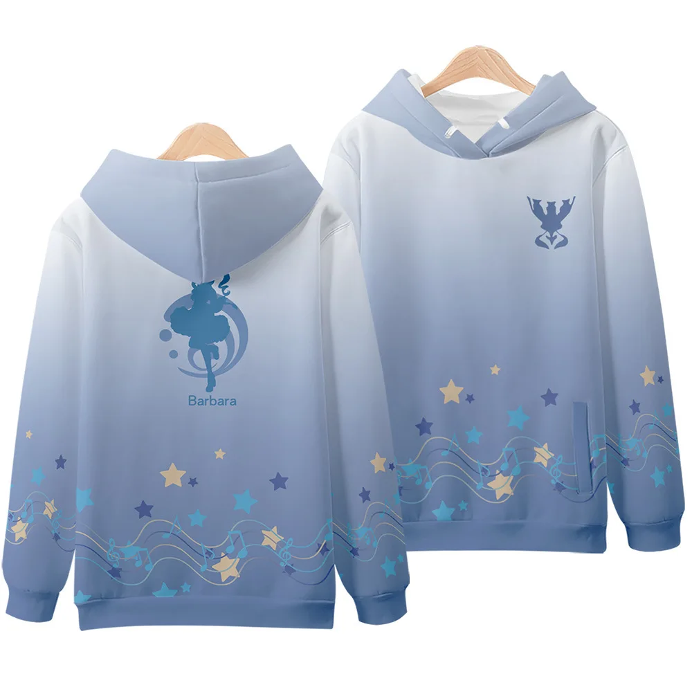 

New Arrival Personality Genshin Impact Hoodies Sweatshirt Women Men Spring Autumn Fashion Hip hop Pullover Clothes