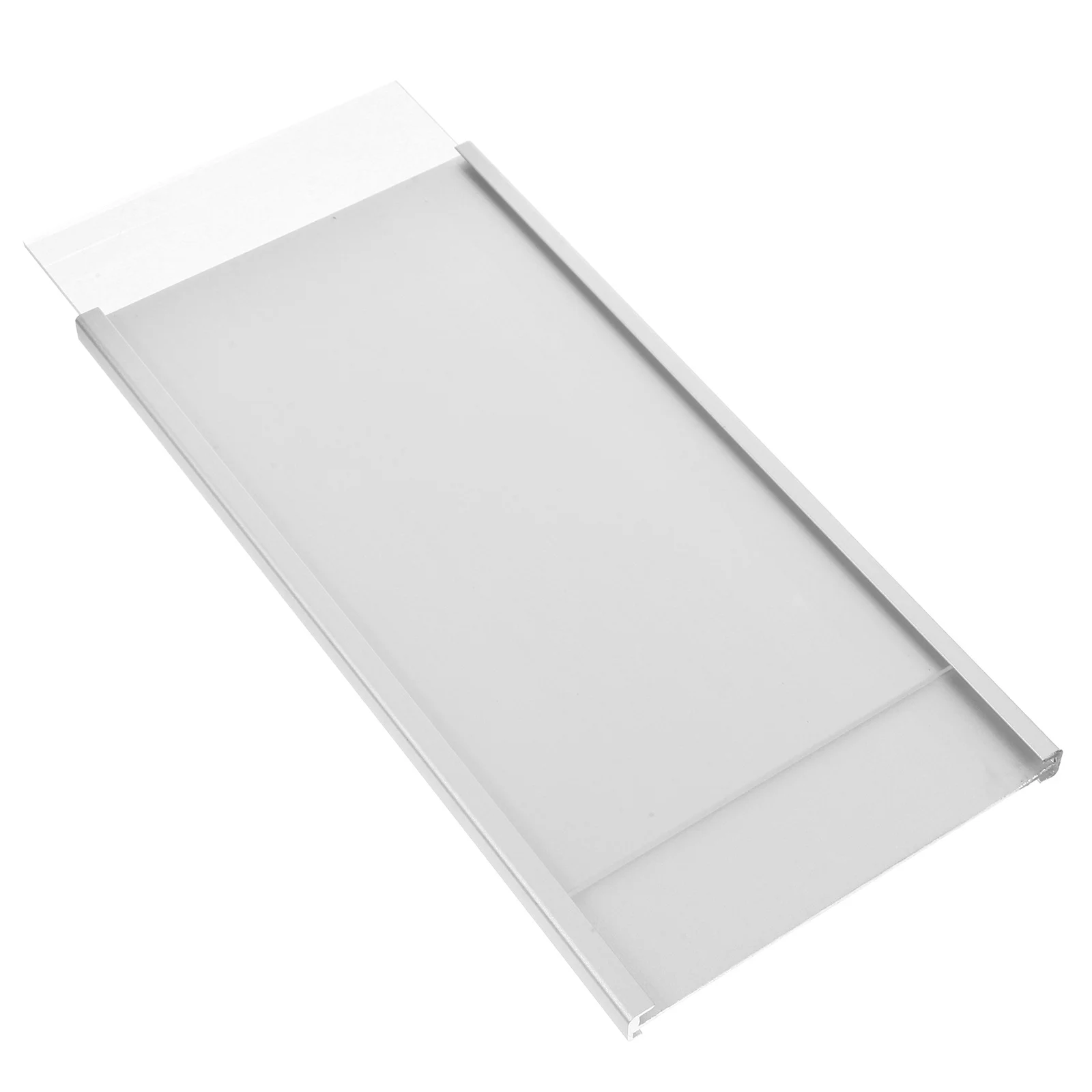 

1pc Sturdy Acrylic Hanging Holder Clear Tag Display Office Supply Name Card Rack Workplace Card Accessories Position Information