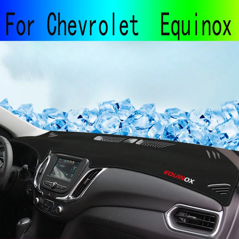 

Для Chevrolet Equinox автомобильный чехол на приборную панель коврики солнцезащитный козырек избегайте легких ковриков ковры анти-УФ-чехол украшения аксессуары приборная панель