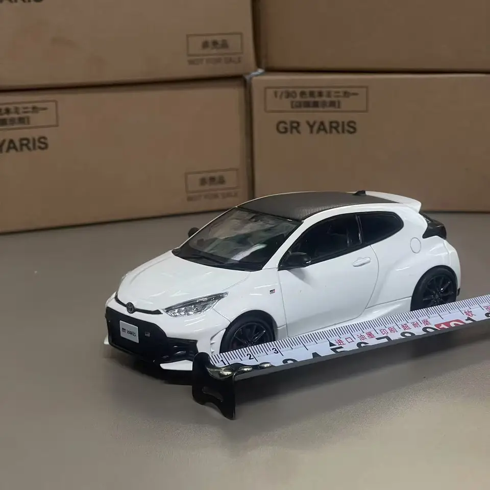 Die-cast Metal Toy Gift GR YARIS New GR Yaris TOYOTA 1:30 Scale