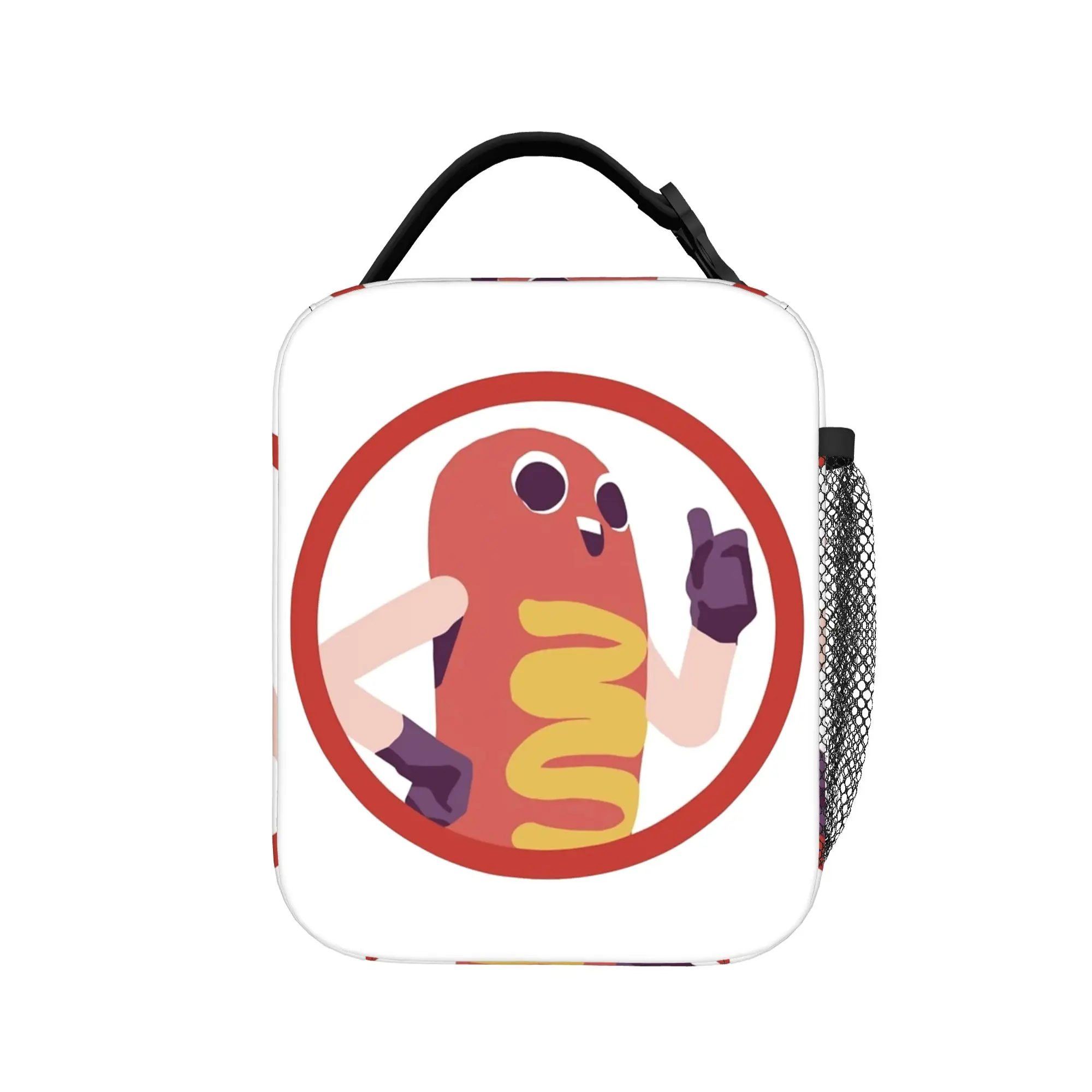 Life Is Strange Insulated Lunch Bags Leakproof Chloe Price Hot Dog Man Hawt Dawg Lunch Container Bag Tote Lunch Box Bento Pouch