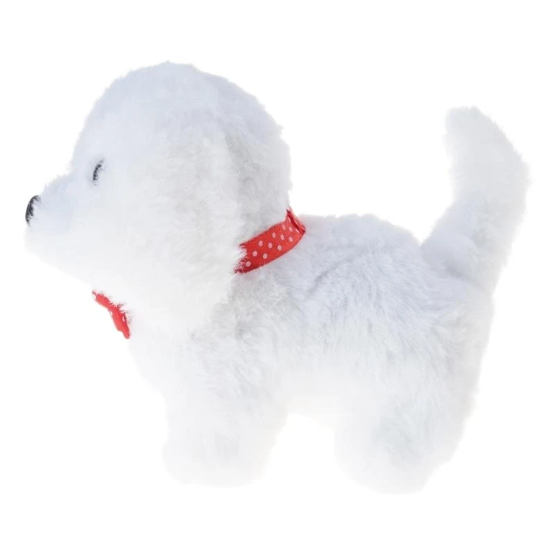 Y4qa Touch Reactive Robotic Plux Dog Toy avec des mouvements réalistes son pour les amateurs compagnie le cadeau des