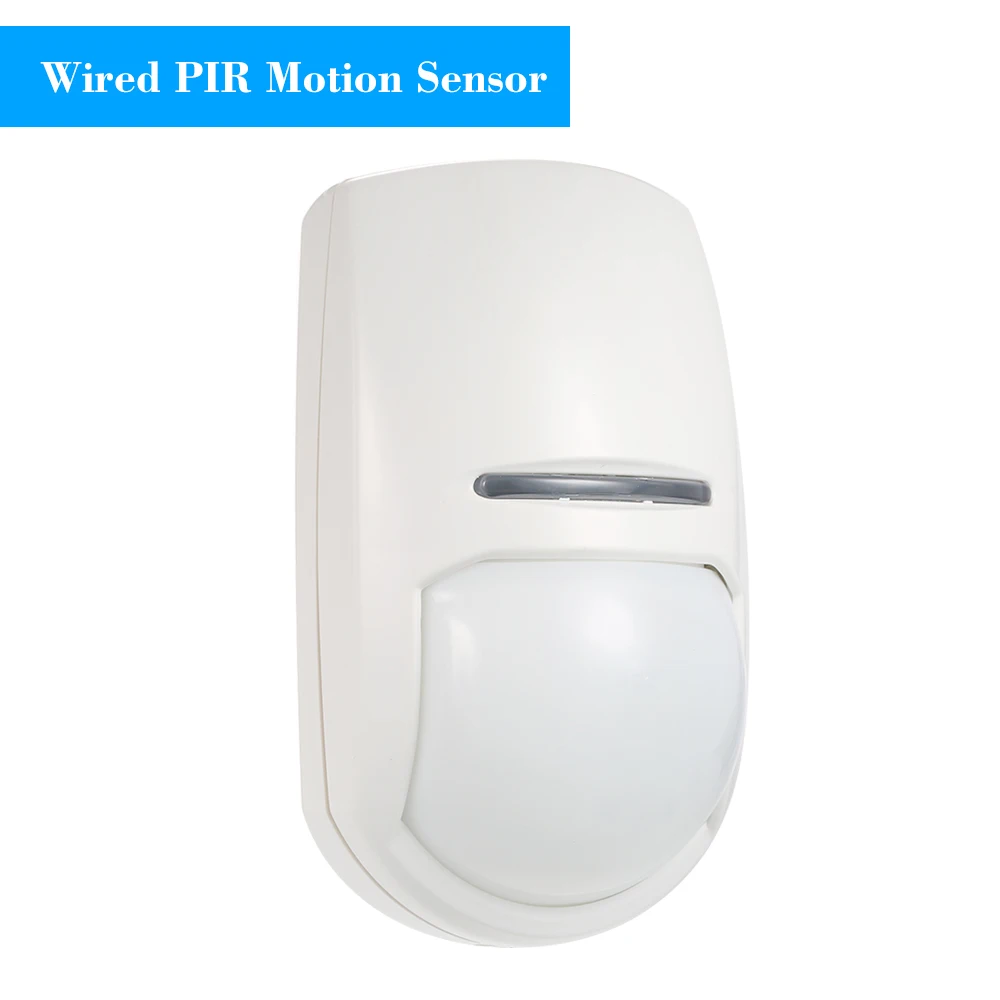 Wired PIR Motion Sensor Dual Passive Infrared Detector For Home Burglar Security Alarm System