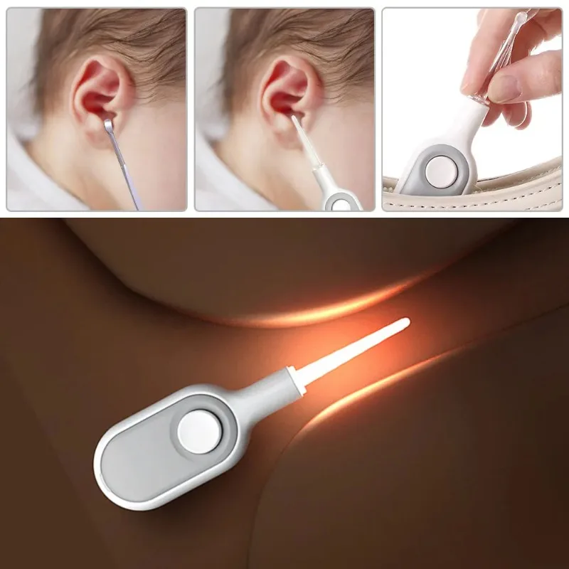 

Electric Luminous Earpick For Kids&Adult Painless Vacuum Ear Pick Ear Wax Remover Ear Cleaning Tool